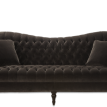 Tufted curve sofa