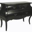 French Chest hand rubbed black