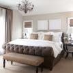 Tufted Sleigh bed