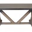 Retangular Zinc Top Table